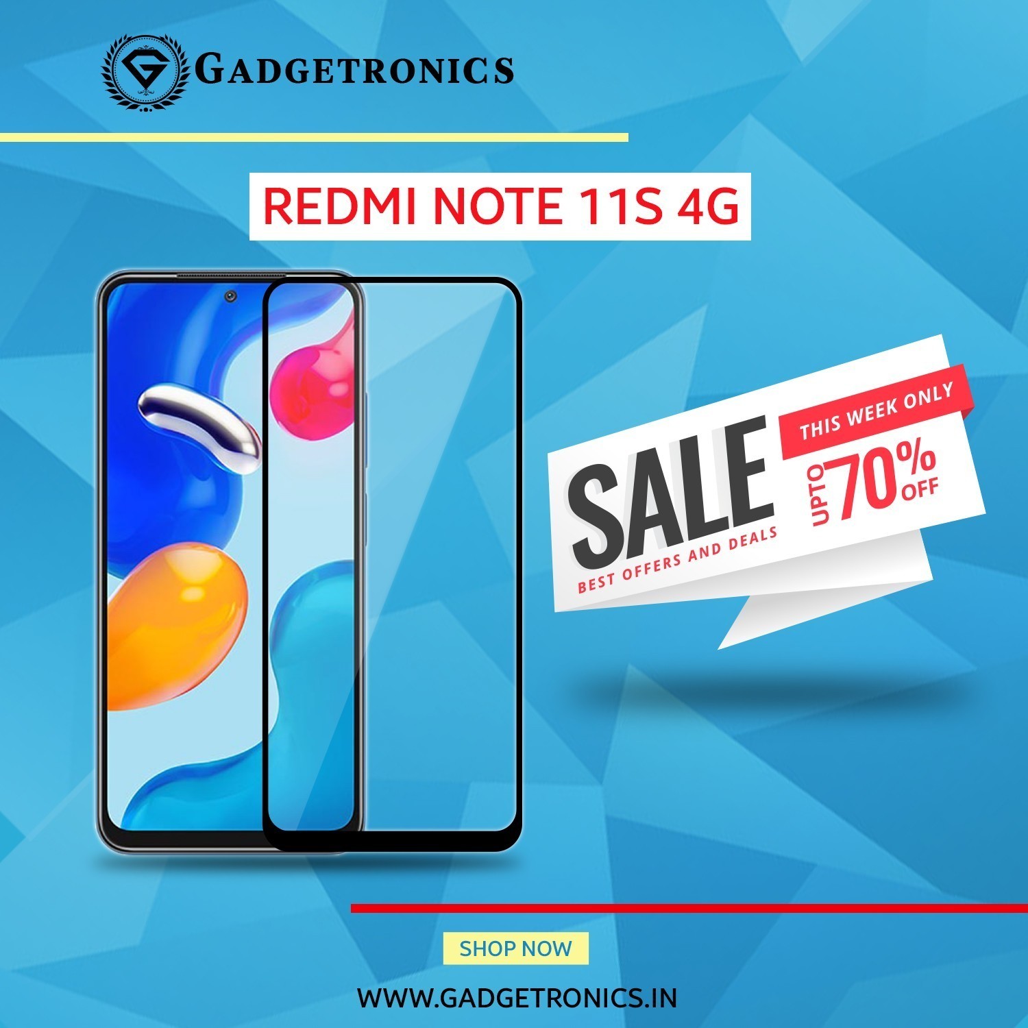 Redmi Note 11S 4G Tempered Glass Camera Lens Protector Skin